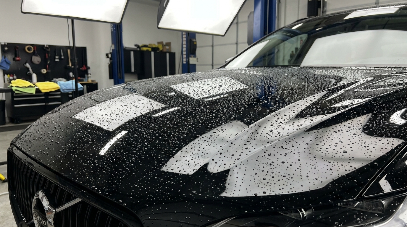 Đánh Giá Stek Ppf Toàn Diện: Giải Mã Công Nghệ Hydrophobic Và Sự Khác Biệt Với Evomax 2 HieuUngTruotNuocHydrophobicCuaMangBaoVeSonStek
