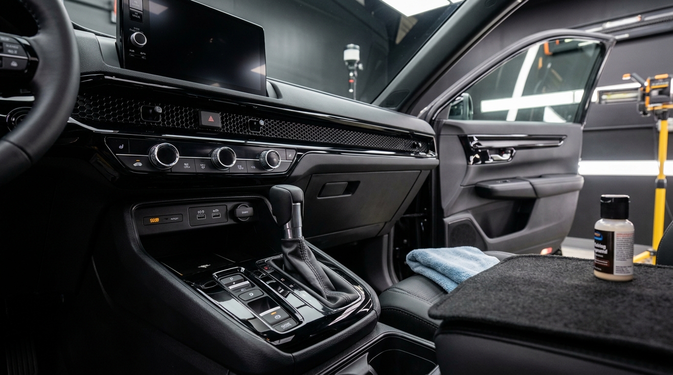 Báo Giá Dán Ppf Nội Thất Ô Tô: Giải Mã Chi Phí Và Lựa Chọn Vật Liệu Chuẩn Detailing 1 ChiTietNhuaPianoBlackDeBiXuocDam