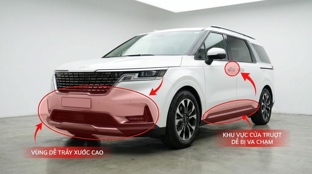 Dán PPF Kia Carnival: Giải Pháp Bảo Vệ Toàn Diện Ngoại Thất Và Nội Thất Bằng Siêu Vật Liệu TPU & PCU