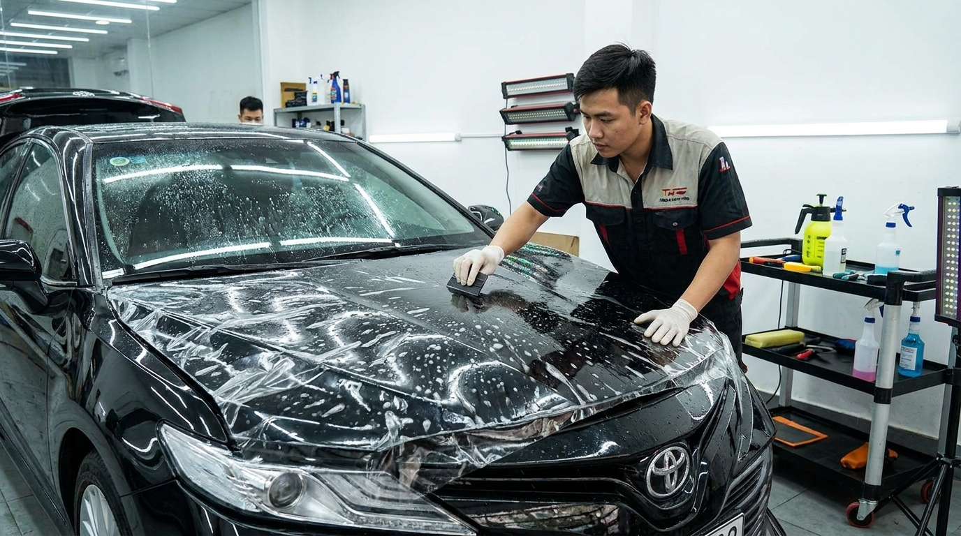 Xe Cũ Có Nên Dán Ppf Không? Giải Pháp Phục Hồi &Amp; Bảo Vệ Sơn Zin Chuẩn Detailing 3 PhucHoiSonXeCuDanPpfChongXuoc