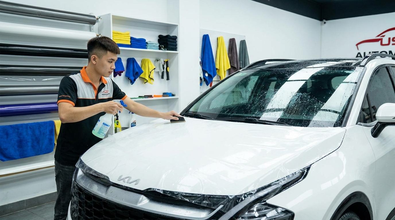 Dán Ppf Kia Sportage: Giải Pháp Bảo Vệ Sơn &Amp; Nội Thất Tuyệt Đối Chuẩn Detailing 2 SoSanhDoBenMangDanPpfTpuVaPcuXeKiaSportage